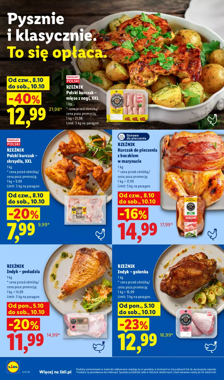 Gazetka promocyjna Lidl - Gazetka - ważna 08.10 do 10.10.2026 - strona 52 - produkty: Kurczak, Mięso, Piec