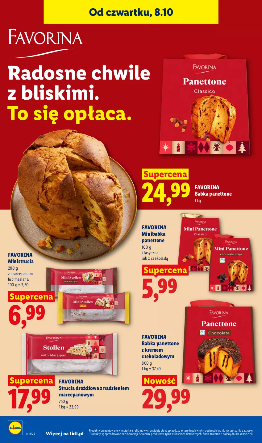 Gazetka promocyjna Lidl - Gazetka - ważna 08.10 do 10.10.2026 - strona 66 - produkty: Babka, Fa, LANA, Strucla