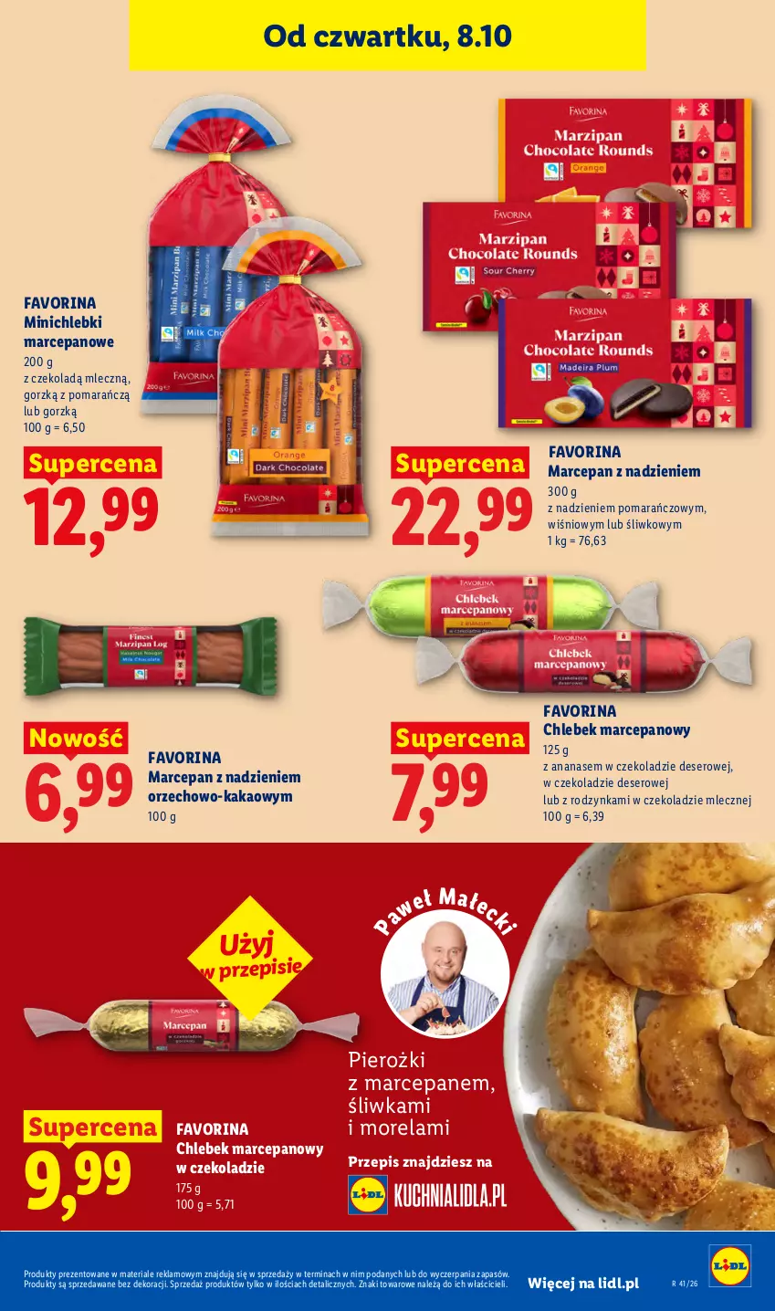 Gazetka promocyjna Lidl - Gazetka - ważna 08.10 do 10.10.2026 - strona 67 - produkty: Ananas, Chleb, Deser, Fa, Kakao, Morela, Ser
