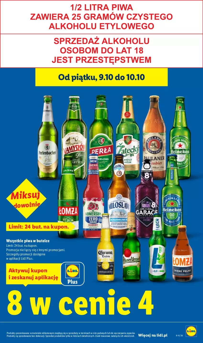 Gazetka promocyjna Lidl - Gazetka - ważna 08.10 do 10.10.2026 - strona 7 - produkty: Piwa