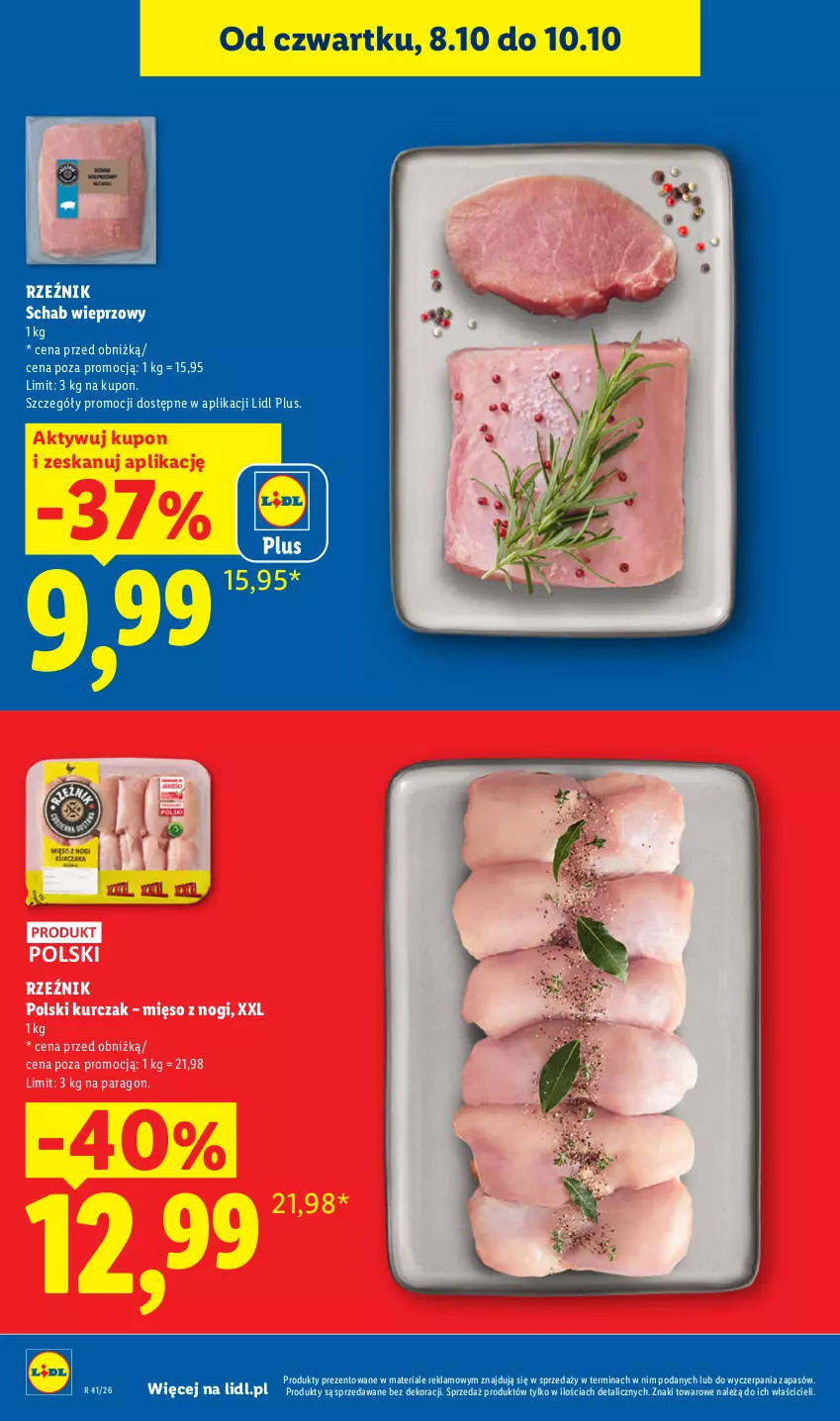 Gazetka promocyjna Lidl - Gazetka - ważna 08.10 do 10.10.2026 - strona 8 - produkty: Kurczak