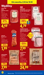 Gazetka promocyjna Lidl - Gazetka - Gazetka - ważna od 10.10 do 10.10.2026 - strona 56 - produkty: Kurczak, Pur, Salami, Filet z piersi kurczaka, Cars, Szynka, PIKOK, Morliny, Boczek, Kiełbasa