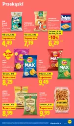 Gazetka promocyjna Lidl - Gazetka - Gazetka - ważna od 10.10 do 10.10.2026 - strona 79 - produkty: Ketchup, Ser, Papryka, Chipsy, Chrupki, Serek, Sezam, Pizza, Przysnacki, Lorenz, Masło, Lay’s, Krakersy, Gyros