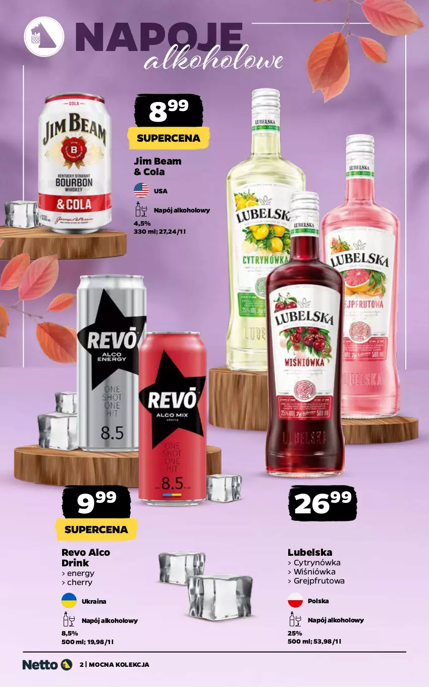 Gazetka promocyjna Netto - Netto_MK_09/25_2 - ważna 15.09 do 28.09.2025 - strona 2 - produkty: Grejpfrut, Jim Beam, Napój, Napoje