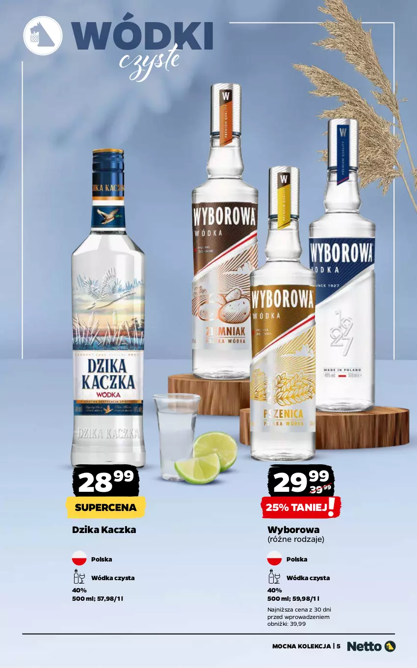 Gazetka promocyjna Netto - Netto_MK_09/25_2 - ważna 15.09 do 28.09.2025 - strona 5 - produkty: Kaczka, Wódka, Wyborowa