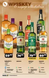 Gazetka promocyjna Netto - Netto_MK_09/25_2 - Gazetka - ważna od 28.09 do 28.09.2025 - strona 8 - produkty: Koc, Whiskey, Jameson, Napoje, Whisky, Ballantine's, Napój