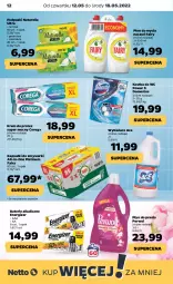 Gazetka promocyjna Netto - Gazetka spożywcza 12.05-18.05 - Gazetka - ważna od 18.05 do 18.05.2022 - strona 12 - produkty: Płyn do prania, Domestos, Naturell, Corega, Do mycia naczyń, Energizer, Płyn do mycia naczyń, Baterie alkaliczne, Kostka do wc, Podpaski, Fairy, Płyn do mycia, Zmywarki, Naturella, Fa