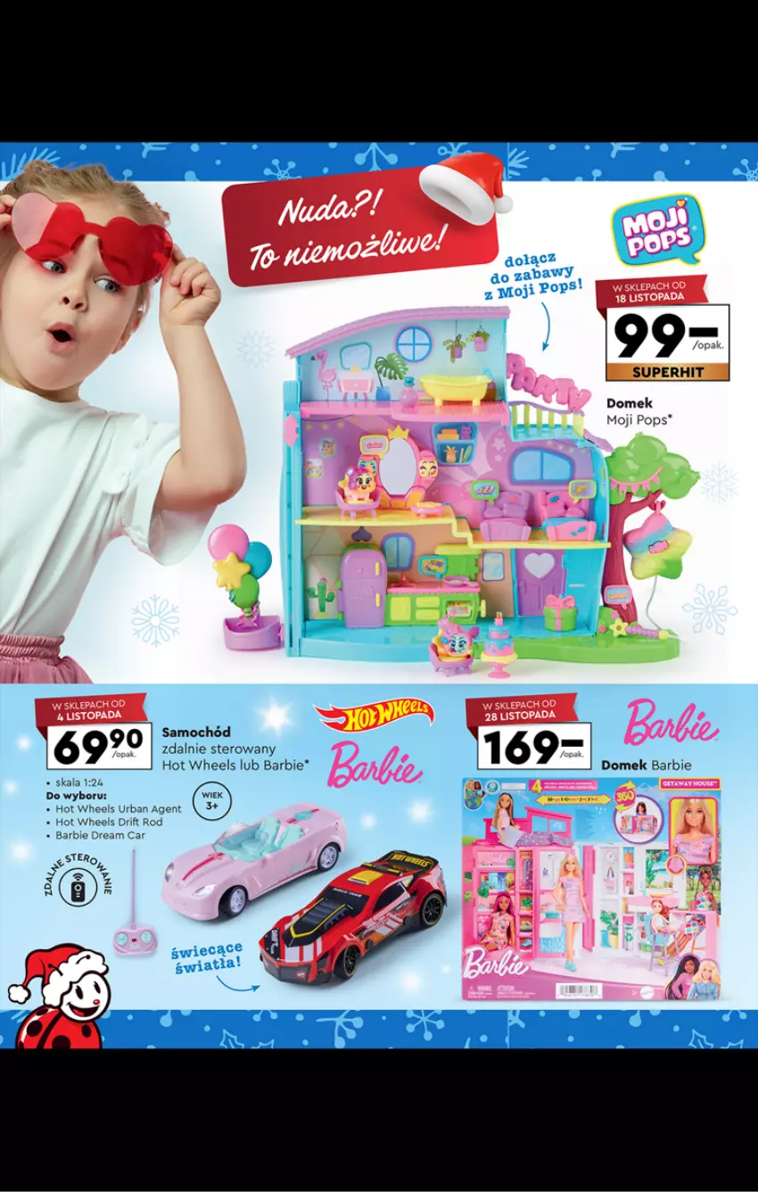 Gazetka promocyjna Biedronka - Kraina zabawek - ważna 02.11 do 24.12.2024 - strona 54 - produkty: Barbie, Hot Wheels, Samochód