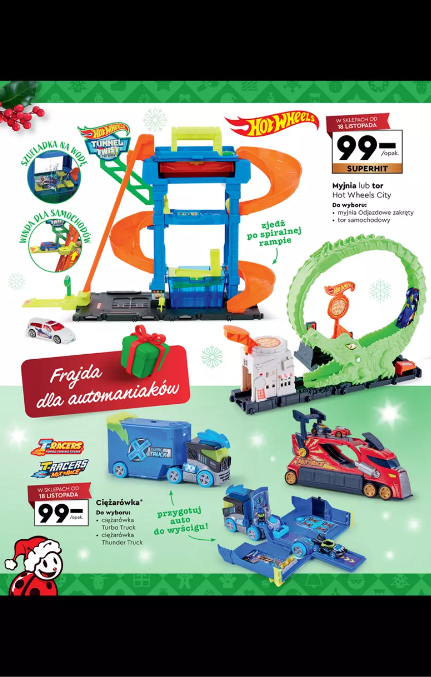 Gazetka promocyjna Biedronka - Kraina zabawek - ważna 02.11 do 24.12.2024 - strona 66 - produkty: Hot Wheels, Top