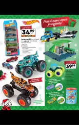 Gazetka promocyjna Biedronka - Kraina zabawek - Gazetka - ważna od 24.12 do 24.12.2024 - strona 64 - produkty: Gry, Chodzik, Samochodziki, Pojazd, Monster truck, Hot Wheels