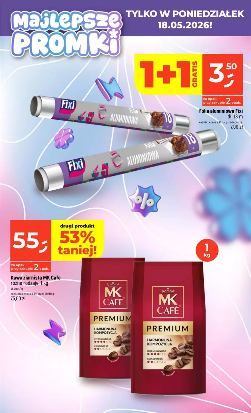 Gazetka promocyjna Dealz - MAJLEPSZE - ważna 14.05 do 20.05.2026 - strona 5 - produkty: Folia aluminiowa, Kawa, Kawa ziarnista
