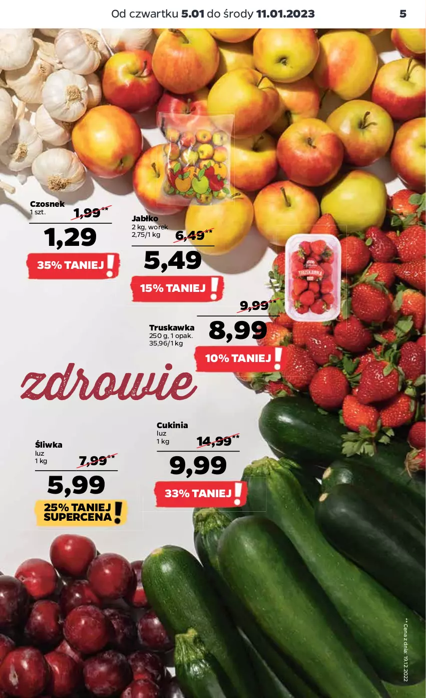 Gazetka promocyjna Netto - Artykuły spożywcze - ważna 05.01 do 11.01.2023 - strona 5 - produkty: Czosnek