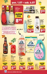 Gazetka promocyjna Aldi - Smakowita podróż do Hiszpanii - Gazetka - ważna od 06.07 do 06.07.2024 - strona 6 - produkty: Woda perfumowana, Piwa, Piwo, Płyn do prania, Gra, Proszek do prania, Perfum, Pasta do zębów, Płyn do płukania, Schweppes, Szampon, Woda, Napój