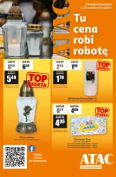 Gazetka promocyjna Auchan - ATAC Hiper Discount - Gazetka - ważna od 22.10 do 22.10.2025 - strona 1 - produkty: Chusteczki, Pudełko, Znicz, Foxy, Fa