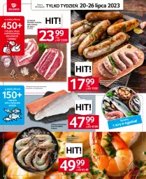 Gazetka promocyjna Selgros - Jeszcze więcej super promocji! - Gazetka - ważna od 26.07 do 26.07.2023 - strona 2 - produkty: Sos, Por, Szponder wołowy, Pstrąg, Krewetki, Kiełbasa biała, Kiełbasa, Pstrąg łososiowy