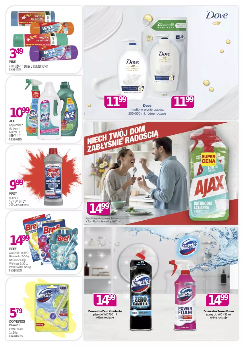 Gazetka promocyjna Drogerie Polskie - Gazetka - ważna 10.01 do 31.01.2025 - strona 7 - produkty: Bref, Domestos, Gra, Kret, Odplamiacz, Zawieszki