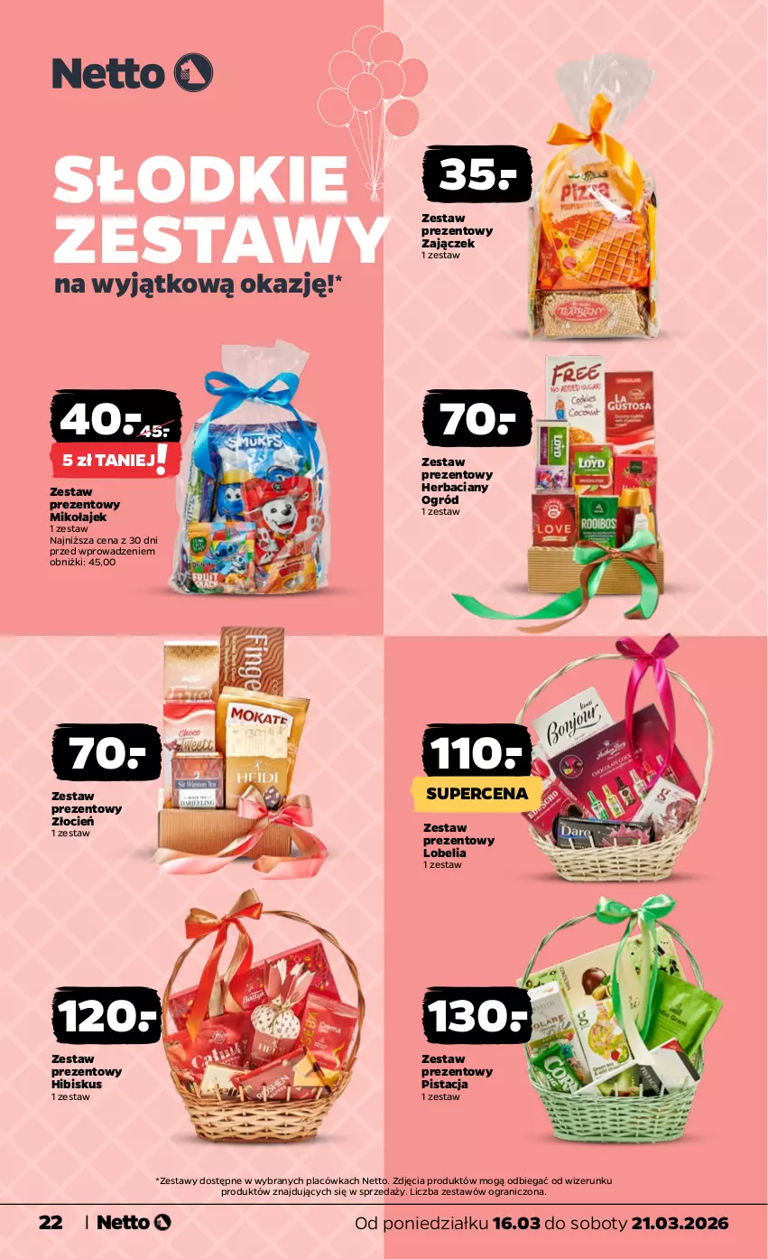 Gazetka promocyjna Netto - Od Poniedziałku - ważna 16.03 do 21.03.2026 - strona 22 - produkty: Cień, Gra, Hibiskus, Ogród, Zestaw prezentowy