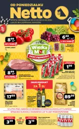 Gazetka promocyjna Netto - Od Poniedziałku - Gazetka - ważna od 21.03 do 21.03.2026 - strona 1 - produkty: Piwa, Piwo, Gra, Kawa ziarnista, Jaja, Kawa, Kosz, Tyskie, Mlekovita, Lavazza, Oliwa z oliwek, Wino, Kokos, Mleko, Oliwa