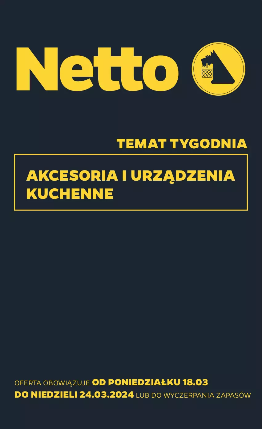 Gazetka promocyjna Netto - Od Poniedziałku Przemysłowa - ważna 18.03 do 24.03.2024 - strona 1