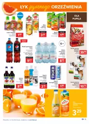 Gazetka promocyjna Carrefour - Gazetka Carrefour - Gazetka - ważna od 13.03 do 13.03.2021 - strona 15 - produkty: Sok pomarańczowy, Sok, Mus, Napój energetyczny, Kosz, Paola, Pepsi, Fortuna, Tiger, Napój izotoniczny, Napój gazowany, Tymbark, Syrop, Szyna, Oshee, Woda mineralna, Kubuś, Woda, Napój, Sucha karma, Nektar, Hortex