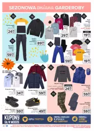 Gazetka promocyjna Carrefour - Gazetka Carrefour - Gazetka - ważna od 13.03 do 13.03.2021 - strona 30 - produkty: Por, Buty, Spodnie jeans, Kurtka, Kosz, T-shirt, Koszula, Sport, Spodnie, Bluza, Fa