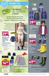 Gazetka promocyjna Aldi - Gazetka - ważna od 02.10 do 02.10.2021 - strona 4 - produkty: Por, Kurtka, Kosz, Koszulka, Wełna, Dzieci, Pocopiano, Bluza, Fa