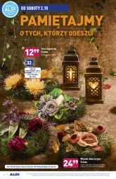 Gazetka promocyjna Aldi - Gazetka - ważna od 02.10 do 02.10.2021 - strona 8 - produkty: Znicz, Mięta