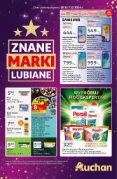 Gazetka promocyjna Auchan - Znane Marki Lubiane Hipermarket - Gazetka - ważna od 07.12 do 07.12.2024 - strona 1 - produkty: Gin, Amol, Rama, Persil, Kosz, Bateria, Samsung, Flora, Gala, Smartfon