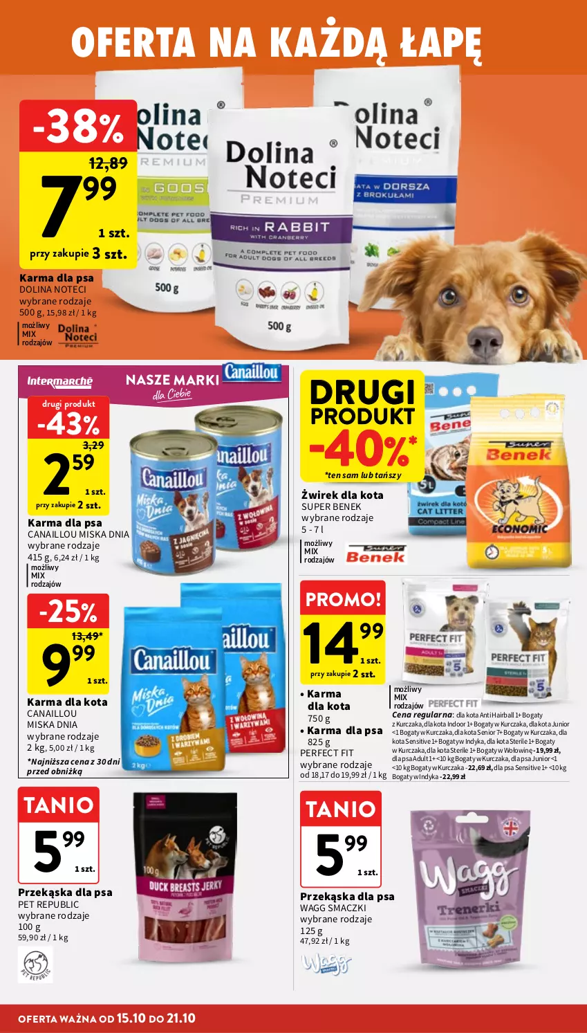 Gazetka promocyjna Intermarche - Gazetka promocyjna - ważna 15.10 do 21.10.2026 - strona 38 - produkty: Canaillou, Kurczak, Miska, Super Benek