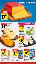 Gazetka promocyjna Intermarche - Gazetka promocyjna - Gazetka - ważna od 21.10 do 21.10.2026 - strona 20 - produkty: Ser topiony, Maasdam, Cheddar, Top, Sok, Ser, Twaróg, Sokołów, Brie, Twaróg półtłusty, Mleko zagęszczone, Mimolette, Gouda, Mleko