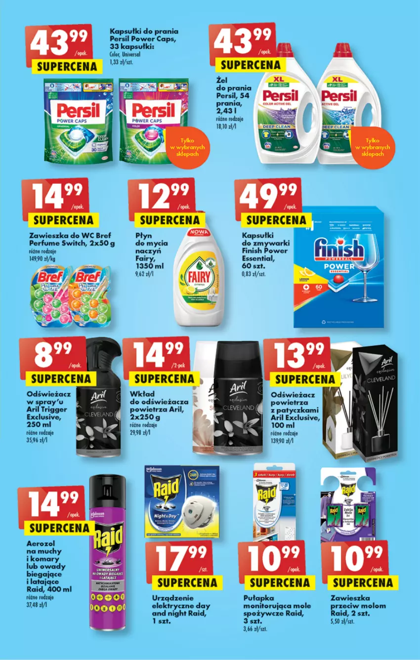 Gazetka promocyjna Biedronka - ważna 27.04 do 03.05.2023 - strona 55 - produkty: Bref, Fa, Fairy, Finish, Monitor, Perfum, Persil, Zawieszka do wc, Zmywarki