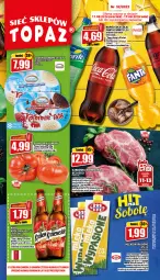Gazetka promocyjna Topaz - Gazetka - Gazetka - ważna od 17.08 do 17.08.2022 - strona 1 - produkty: Piwa, Piwo, Gra, Królewski, Karkówka wieprzowa, Lody, Waga, Mleko