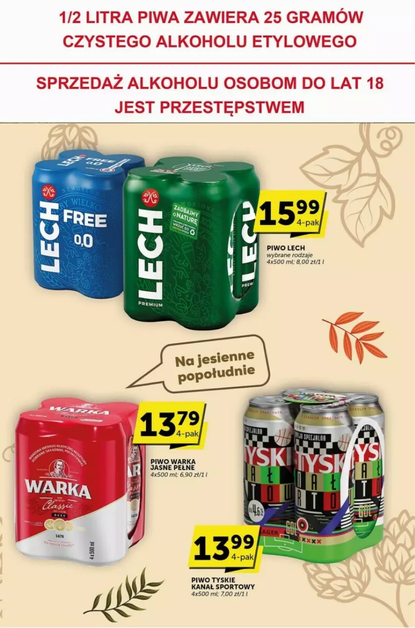 Gazetka promocyjna Selgros - ważna 05.10 do 17.10.2023 - strona 31 - produkty: Piwo, Por, Sport, Tyskie, Warka