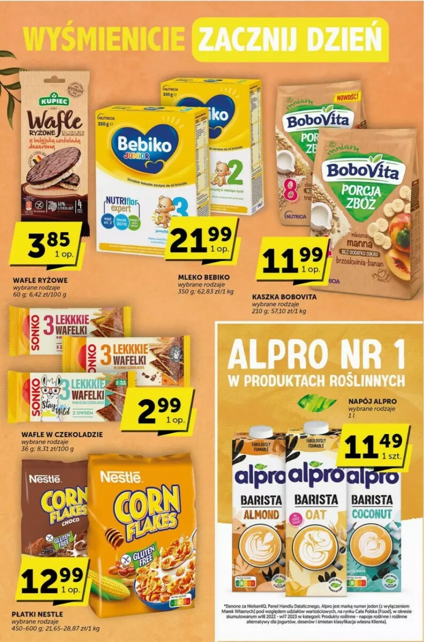 Gazetka promocyjna Selgros - ważna 05.10 do 17.10.2023 - strona 6 - produkty: Alpro, Bebiko, Mleko, Ryż, Sos, Wafle