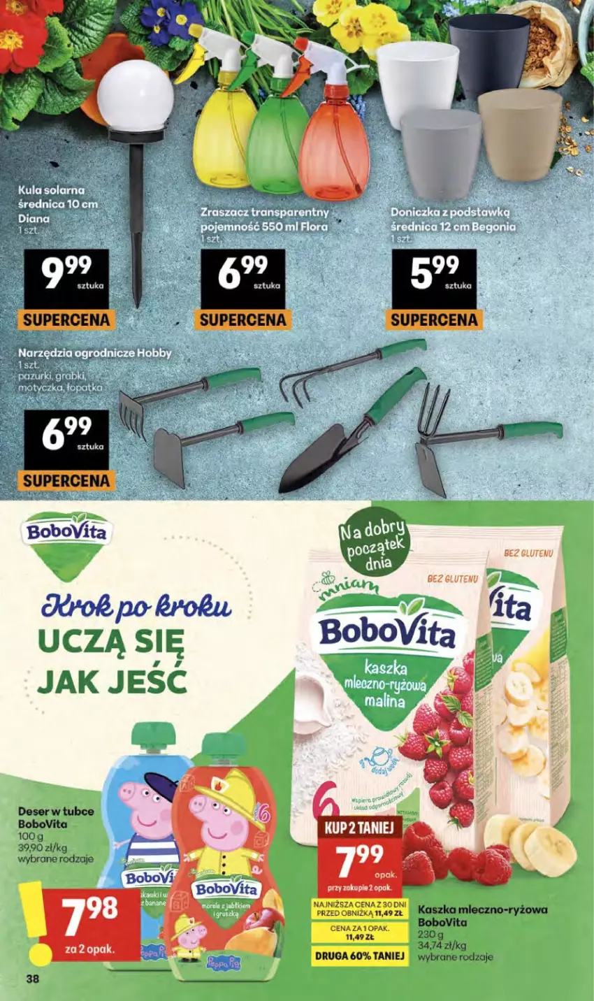 Gazetka promocyjna Delikatesy Centrum - Franczyza DC15 Czwartek - ważna 09.04 do 15.04.2026 - strona 38 - produkty: BoboVita, Deser, Ryż, Ser
