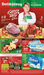 Gazetka promocyjna Delikatesy Centrum - Franczyza DC15 Czwartek - Gazetka - ważna od 15.04 do 15.04.2026 - strona 1 - produkty: Piwa, Piwo, Piec, Ser, Rum, Koc, Gra, Papier, Rama, Big Milk, Lion, Lody, Gouda, Jabłka