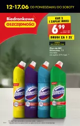 Gazetka promocyjna Biedronka - Gazetka - ważna od 17.06 do 17.06.2023 - strona 12 - produkty: Domestos, Sok, Rama, Kret, Tran, Płyn do wc, Fa
