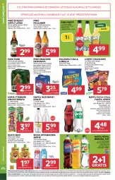 Gazetka promocyjna Stokrotka - Supermarket - Gazetka - ważna od 06.05 do 06.05.2026 - strona 28 - produkty: Piwa, Piwo, Lubella, Warzywa, Mus, Koc, Gra, 7up, Bell, Chipsy, Mirinda, Coca-Cola, Pepsi, Optima, Napój gazowany, Tymbark, Crunchips, Fanta, Owoce, Kubuś, Bella, Woda, Sprite, Okocim, Napój, Mięso, Grejpfrut, Fa