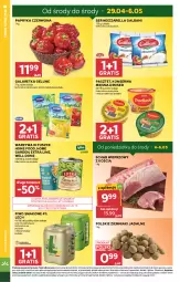 Gazetka promocyjna Stokrotka - Supermarket - Gazetka - ważna od 06.05 do 06.05.2026 - strona 4 - produkty: Mozzarella, Piwa, Piwo, Warzywa, Ser, Gra, Papryka czerwona, Papryka, Pasztet, Ziemniaki, Optima, Schab wieprzowy, Galaretka, Galbani, Owoce, Gala, Mięso