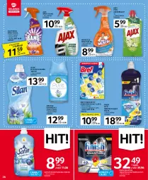 Gazetka promocyjna Selgros - Oferta spożywcza - Gazetka - ważna od 02.05 do 02.05.2023 - strona 26 - produkty: Mus, Ajax, Finish, Zawieszka do wc, Bref, Air Wick, Tablet, Płyn nabłyszczający, Cillit Bang, Silan, Płyn do płukania, Zmywarki, Tabletki do zmywarki