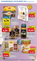 Gazetka promocyjna Lidl - GAZETKA - Gazetka - ważna od 19.01 do 19.01.2022 - strona 26 - produkty: Earl Grey, Kawa rozpuszczalna, Por, Bell, Kawa, Herbata czarna, Lipton, Miód, Syrop, Bella, Herbata, Syropy, Imbir