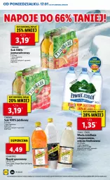 Gazetka promocyjna Lidl - GAZETKA - Gazetka - ważna od 19.01 do 19.01.2022 - strona 36 - produkty: Sok, Gin, Napoje, LANA, Schweppes, Napój gazowany, Tymbark, Woda, Napój