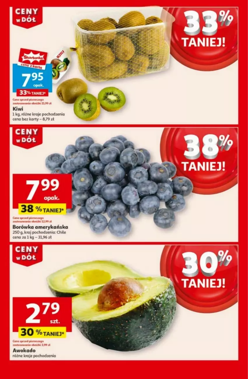 Gazetka promocyjna Auchan - ważna 23.01 do 29.01.2025 - strona 3 - produkty: Borówka, Borówka amerykańska, Fa