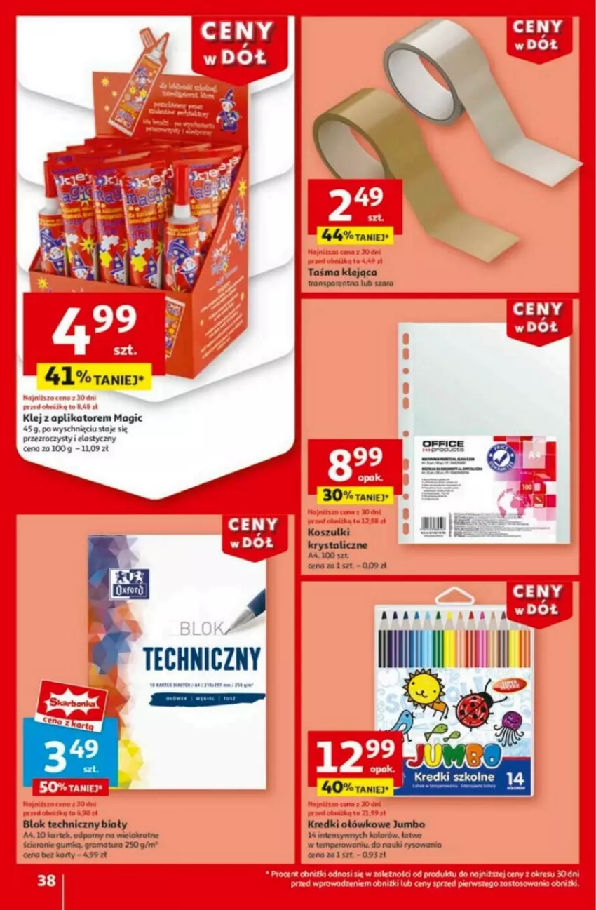 Gazetka promocyjna Auchan - ważna 23.01 do 29.01.2025 - strona 35 - produkty: Gra, Klej, Kosz, Por, Rama, Tran