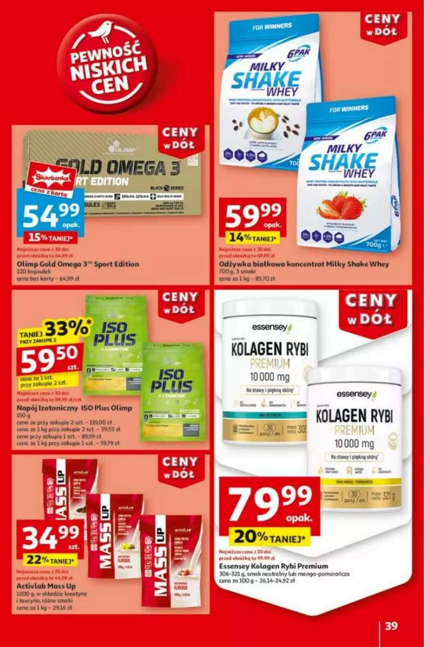 Gazetka promocyjna Auchan - ważna 23.01 do 29.01.2025 - strona 36 - produkty: Buty, Fa, Kolagen, Mango, Napój, Odżywka, Por, Sport