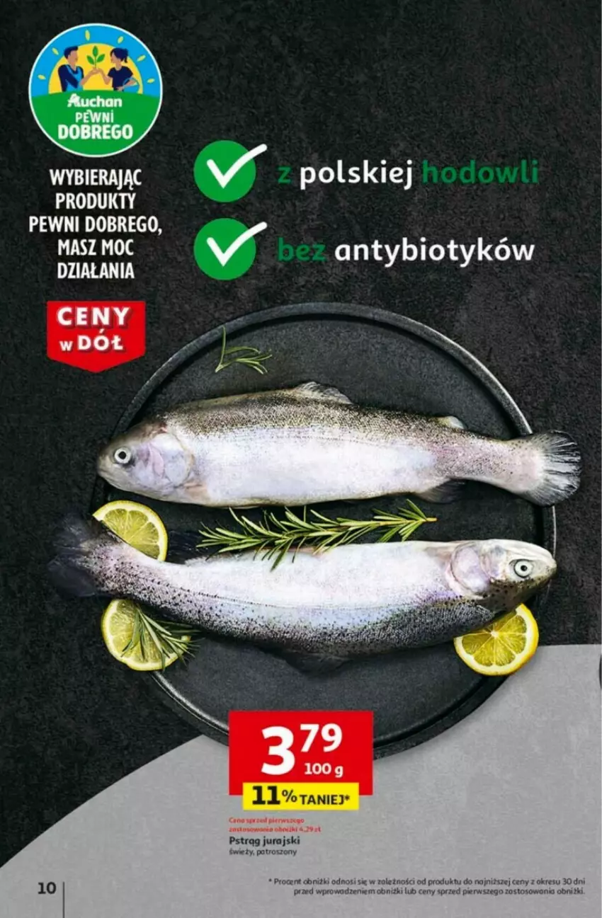 Gazetka promocyjna Auchan - ważna 23.01 do 29.01.2025 - strona 4 - produkty: Pstrąg