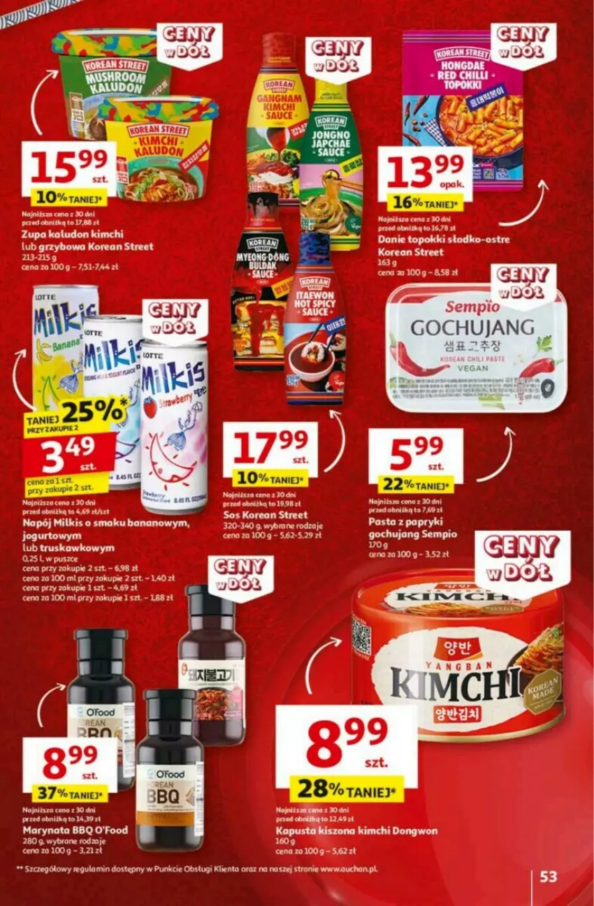 Gazetka promocyjna Auchan - ważna 23.01 do 29.01.2025 - strona 58 - produkty: Fa, Jogurt, Napój, Top, Zupa