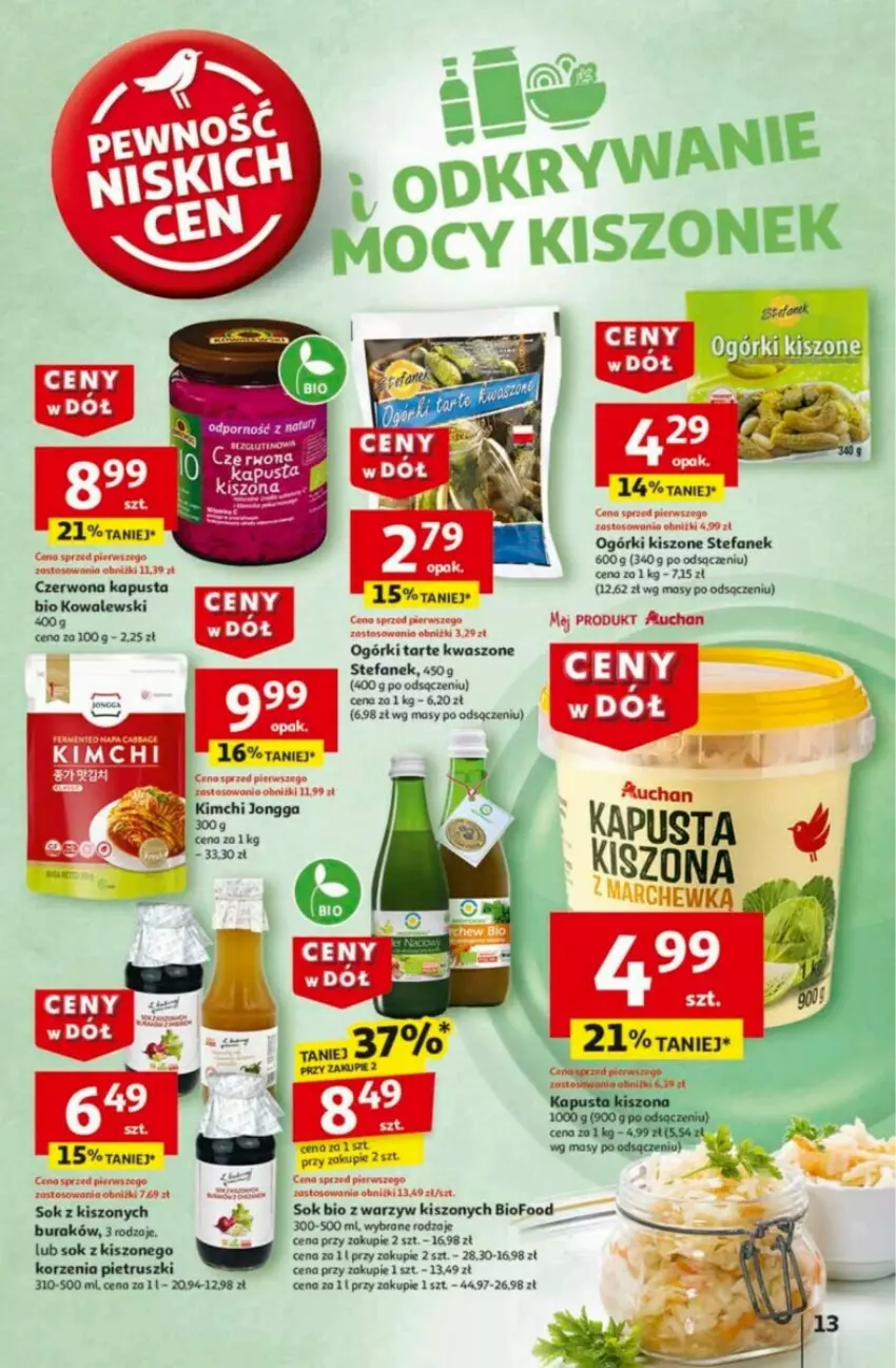 Gazetka promocyjna Auchan - ważna 23.01 do 29.01.2025 - strona 7 - produkty: Fa, Por, Sok