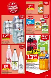 Gazetka promocyjna Auchan - Gazetka - ważna od 29.01 do 29.01.2025 - strona 27 - produkty: Napój gazowany, Fanta, Woda, Sprite, Napój, Cisowianka, LG, Fa
