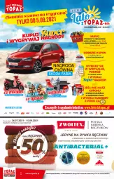 Gazetka promocyjna Topaz - Gazetka - Gazetka - ważna od 01.09 do 01.09.2021 - strona 2 - produkty: Top, BIC, Ręcznik, Fa